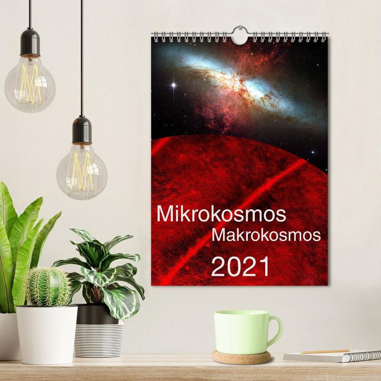 Produktbild: Mikrokosmos &ndash; Makrokosmos (Wandkalender 2026 DIN A4 hoch), CALVENDO Monatskalender