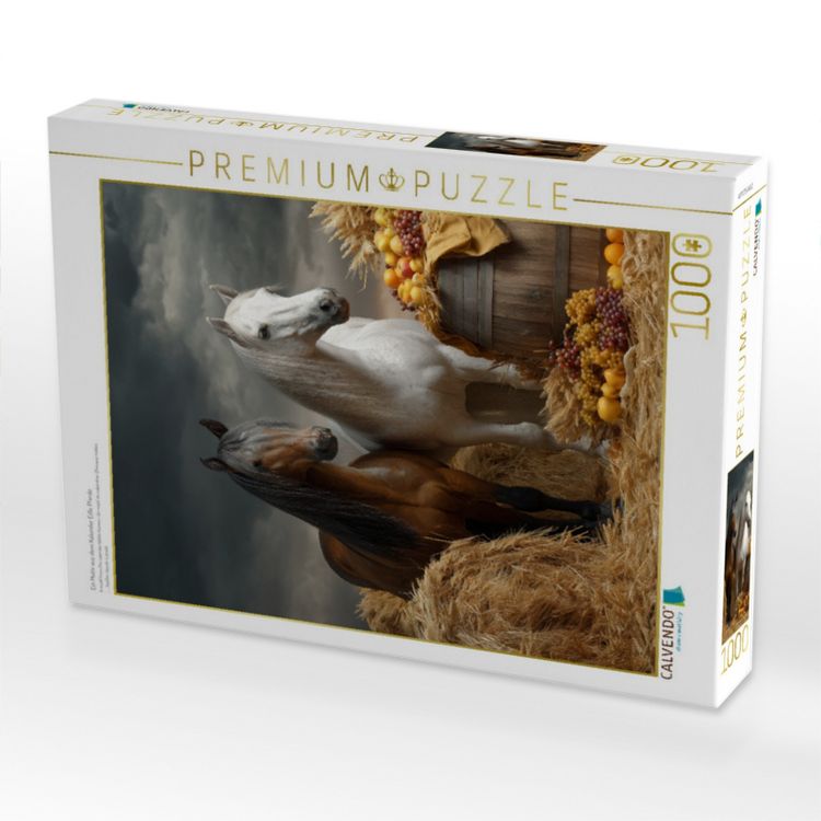 Produktbild: CALVENDO Puzzle Ein Motiv aus dem Kalender Edle Pferde | 1000 Teile Lege-Gr&ouml;&szlig;e 64x48cm Foto-Puzzle f&uuml;r gl&uuml;ckliche Stunden