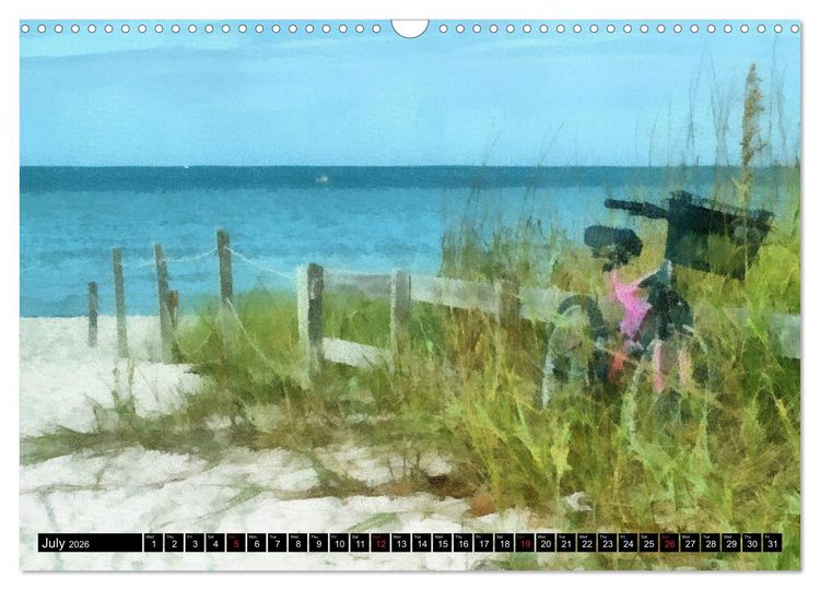 Produktbild: Beautiful Beaches Of Naples (Wall Calendar 2026 DIN A3 landscape), CALVENDO 12 Month Wall Calendar