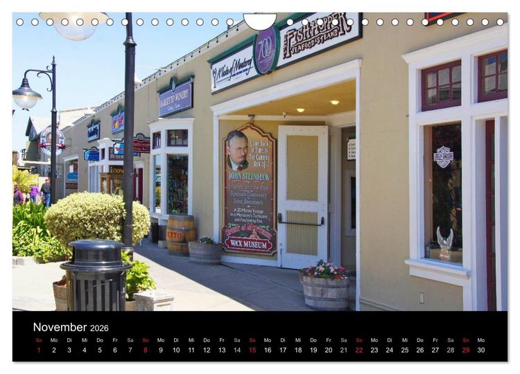 Produktbild: Monterey California (Wandkalender 2026 DIN A4 quer), CALVENDO Monatskalender