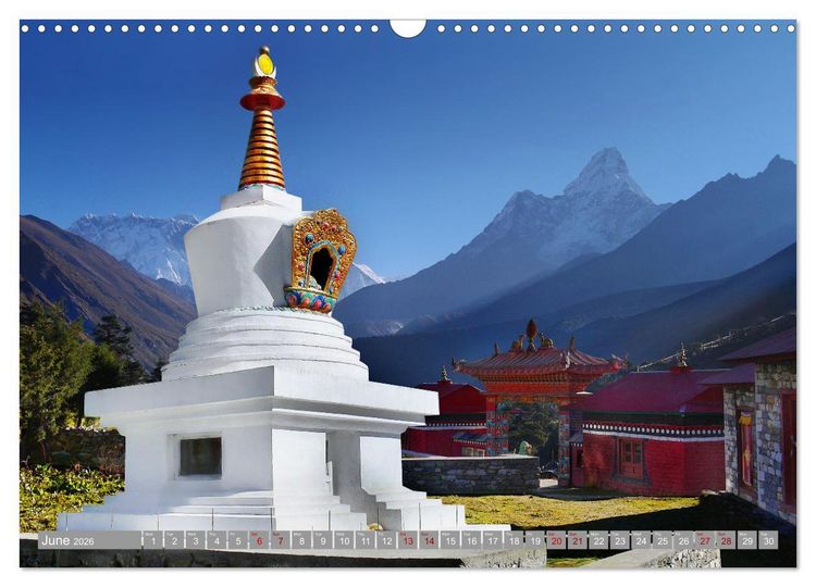 Produktbild: Himalayas high mountains adventure (Wall Calendar 2026 DIN A3 landscape), CALVENDO 12 Month Wall Calendar