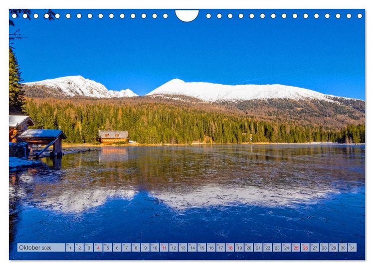Produktbild: Lungauer Impressionen (Wandkalender 2026 DIN A4 quer), CALVENDO Monatskalender