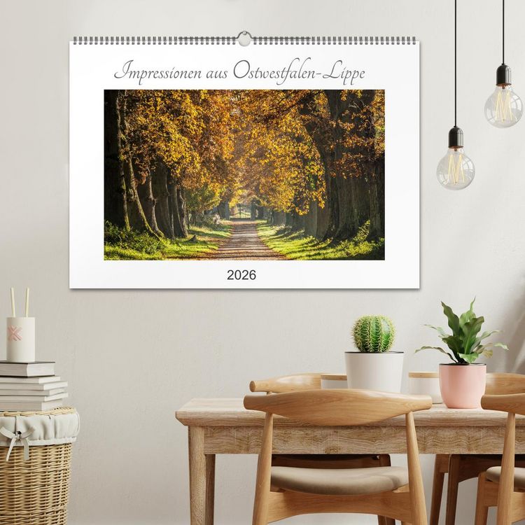 Produktbild: Impressionen aus Ostwestfalen-Lippe (Wandkalender 2026 DIN A2 quer), CALVENDO Monatskalender