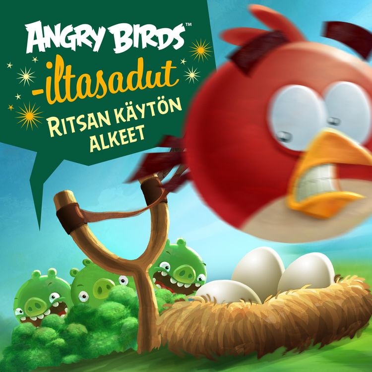 Produktbild: Angry Birds: Ritsan k&auml;yt&ouml;n alkeet