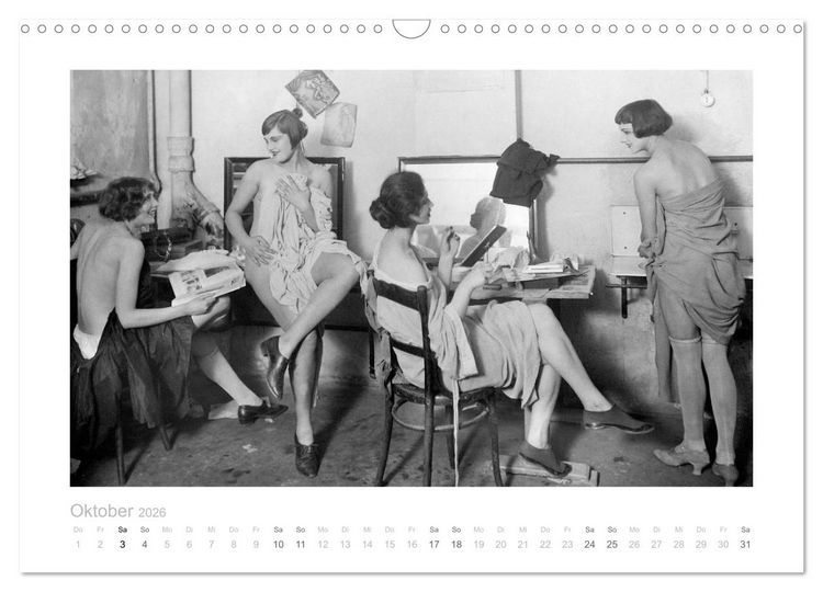 Produktbild: Die 20er Jahre - Glanz und Glorie (Wandkalender 2026 DIN A3 quer), CALVENDO Monatskalender
