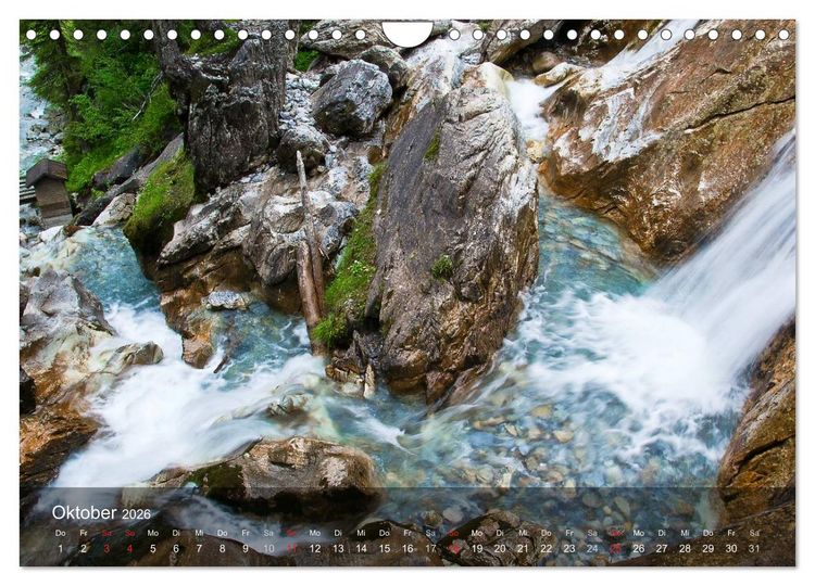 Produktbild: Traumhafte Bergwelten (Wandkalender 2026 DIN A4 quer), CALVENDO Monatskalender