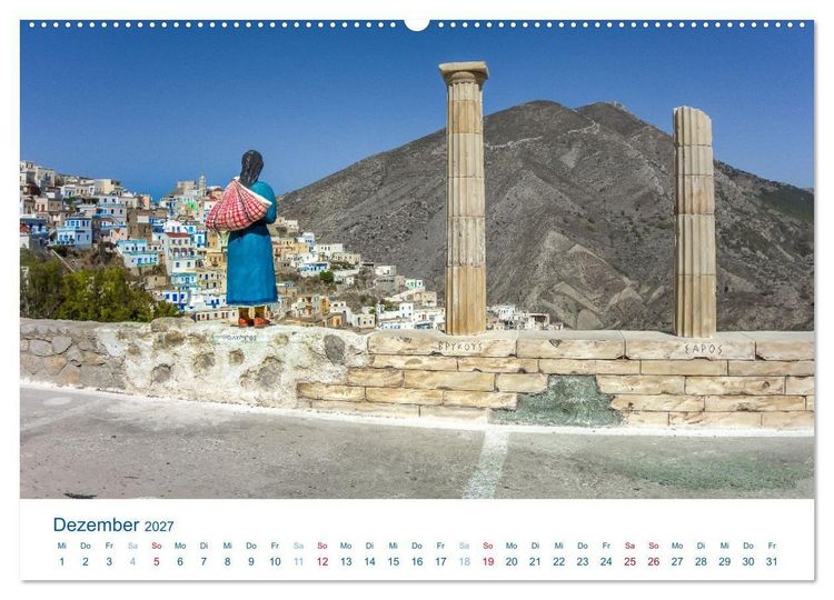 Produktbild: Karpathos - Malerische Insel in der &Auml;g&auml;is (Wandkalender 2027 DIN A2 quer), CALVENDO Monatskalender