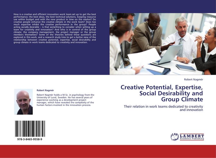 Produktbild: Creative Potential, Expertise, Social Desirability and Group Climate