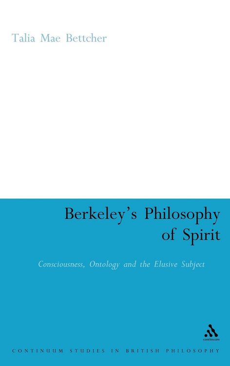 Produktbild: Berkeley's Philosophy of Spirit