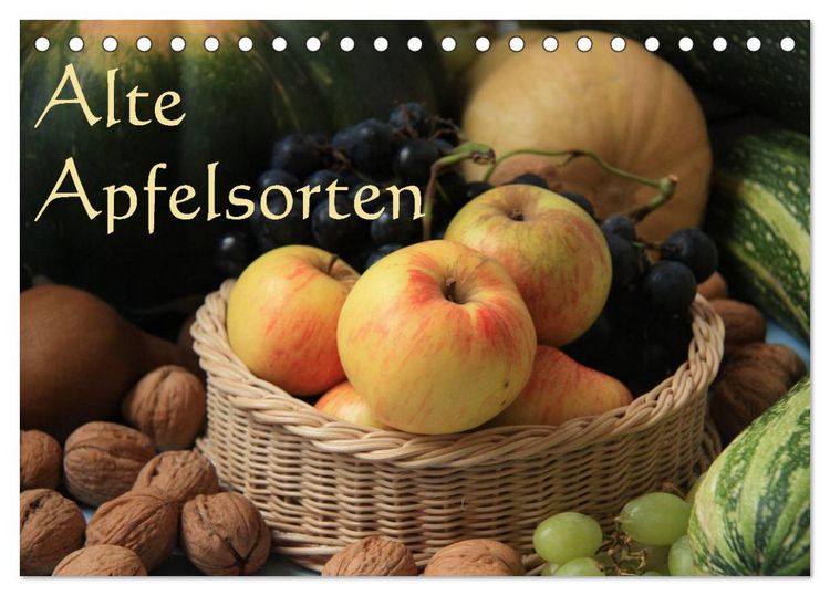 Produktbild: Alte Apfelsorten (Tischkalender 2026 DIN A5 quer), CALVENDO Monatskalender