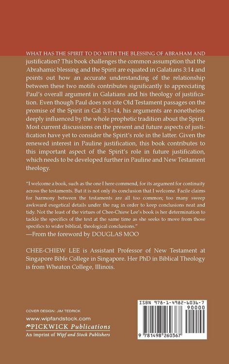 Produktbild: The Blessing of Abraham, the Spirit, and Justification in Galatians