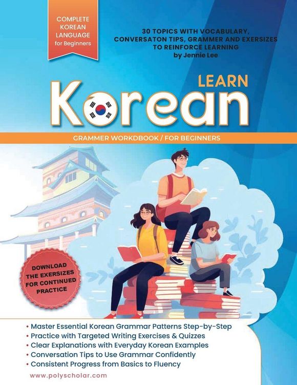 Produktbild: Learn Korean Grammer Workbook For Beginners