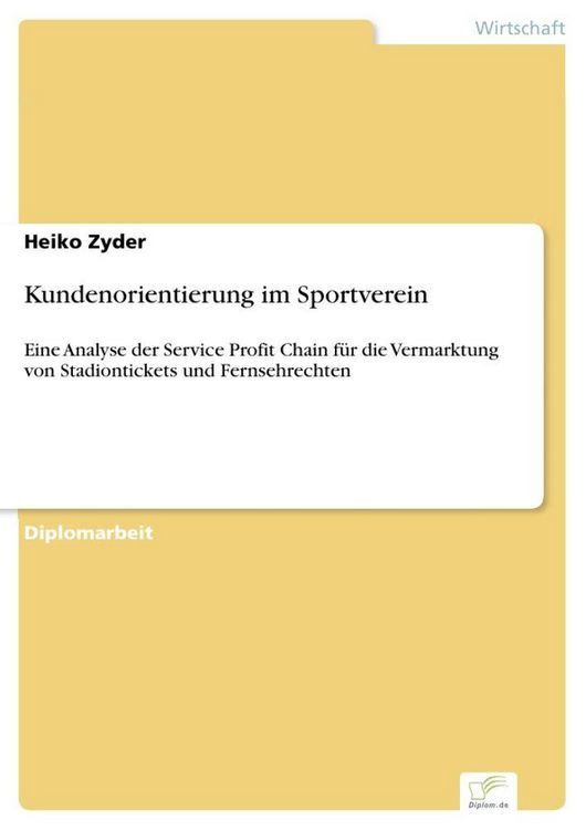 Produktbild: Kundenorientierung im Sportverein