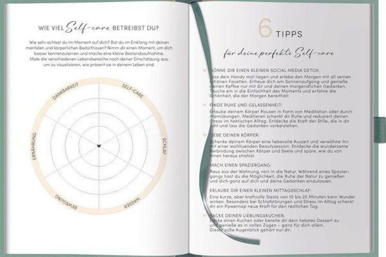 Produktbild: Self-care Tagebuch Salbei