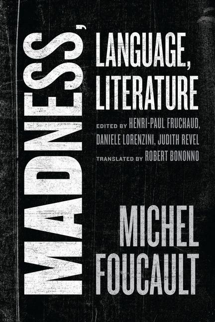 Produktbild: Madness, Language, Literature