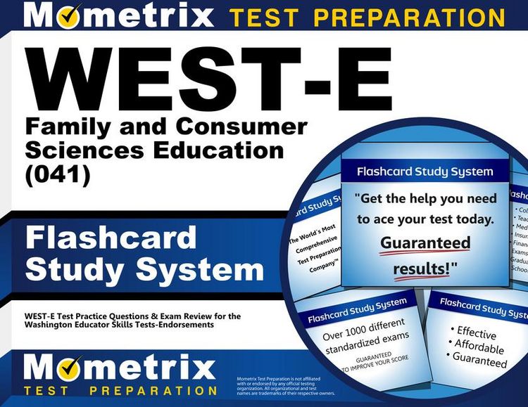 Produktbild: West-E Family and Consumer Sciences Education (041) Flashcard Study System