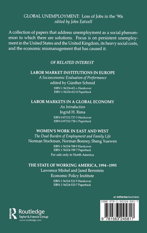 Produktbild: Coping with Global Unemployment
