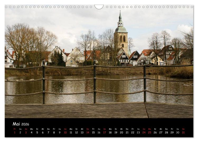 Produktbild: Wiedenbr&uuml;ck 2026 (Wandkalender 2026 DIN A3 quer), CALVENDO Monatskalender