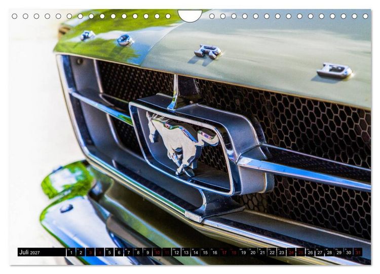 Produktbild: Ford Mustang - Die Legende (Wandkalender 2027 DIN A4 quer), CALVENDO Monatskalender