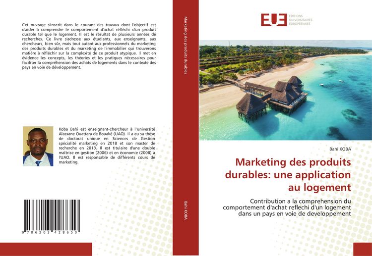 Produktbild: Marketing des produits durables: une application au logement
