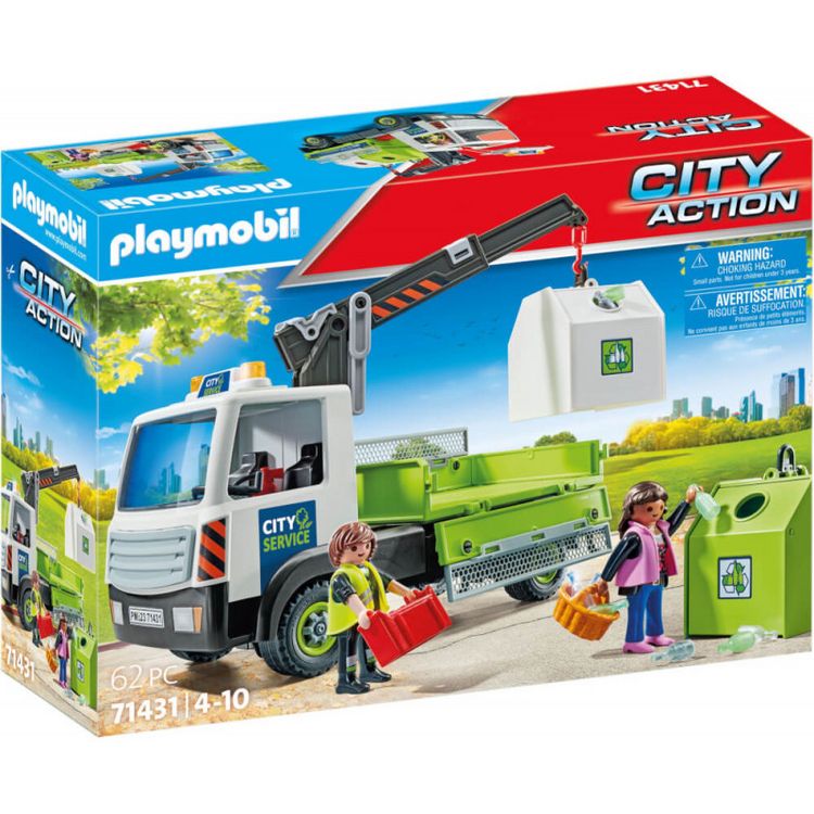 Produktbild: 71431 Altglas-LKW mit Container
