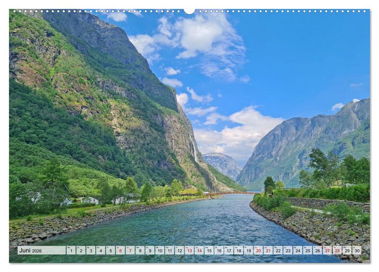 Produktbild: Norwegen erkunden mit dem Wohnmobil (Wandkalender 2026 DIN A2 quer), CALVENDO Monatskalender