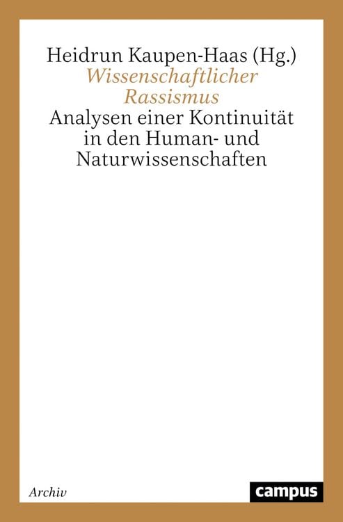 Produktbild: Wissenschaftlicher Rassismus