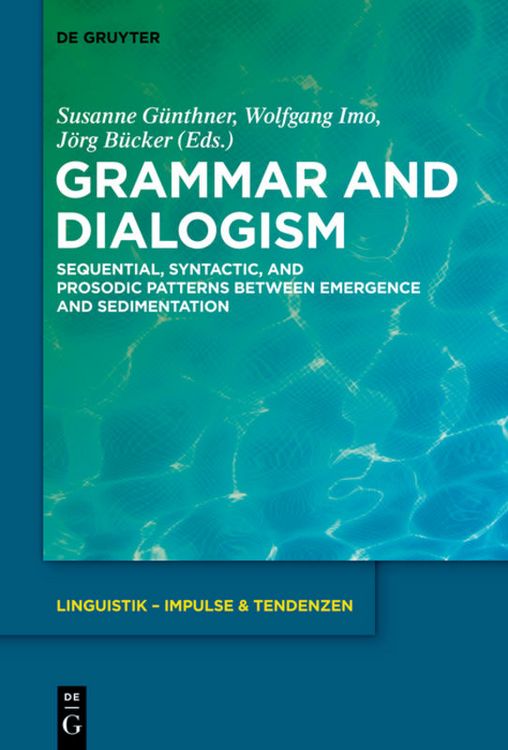 Produktbild: Grammar and Dialogism