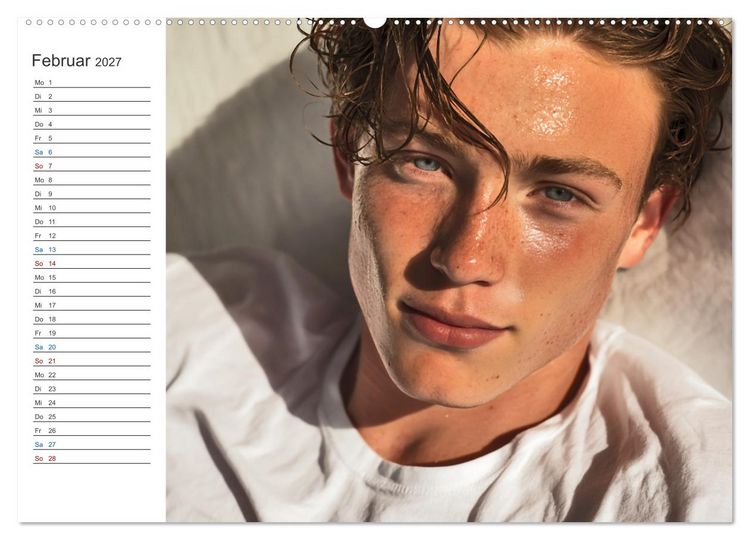Produktbild: Sinnliche M&auml;nner (hochwertiger Premium Wandkalender 2027 DIN A2 quer), Kunstdruck in Hochglanz