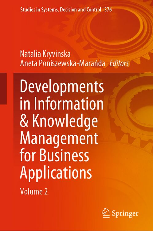 Produktbild: Developments in Information & Knowledge Management for Business Applications
