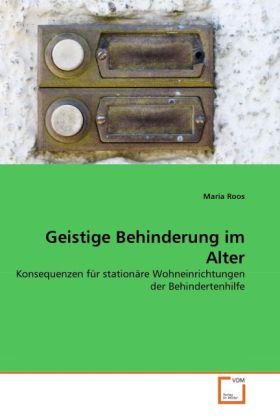 Produktbild: Roos, M: Geistige Behinderung im Alter
