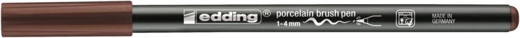 Produktbild: Porzellan-Pinselstift edding 4200, braun 1-4 mm