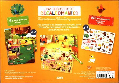 Produktbild: Ma pochette de d&eacute;calcomanies : ferme