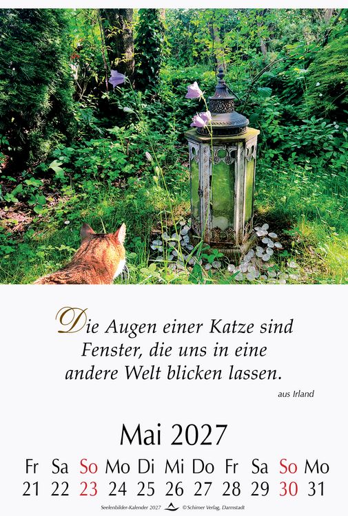 Produktbild: Seelenbilder-Kalender 2027