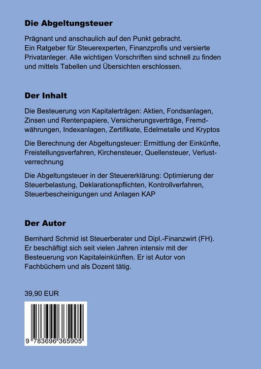 Produktbild: Die Abgeltungsteuer