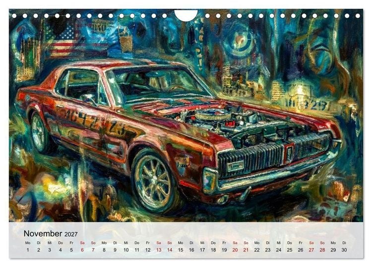Produktbild: Steroide auf vier R&auml;dern (Wandkalender 2027 DIN A4 quer), CALVENDO Monatskalender