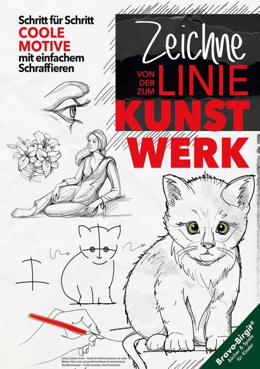 Produktbild: Einfach Zeichnen lernen &ndash; Schritt-f&uuml;r-Schritt Zeichenbuch mit coolen Motiven