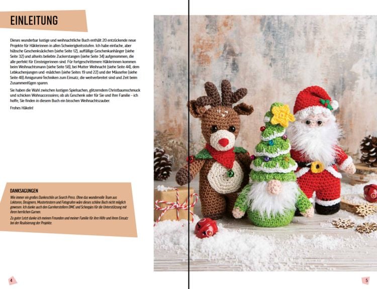 Produktbild: Niedliche H&auml;kel-Ideen f&uuml;r Weihnachten