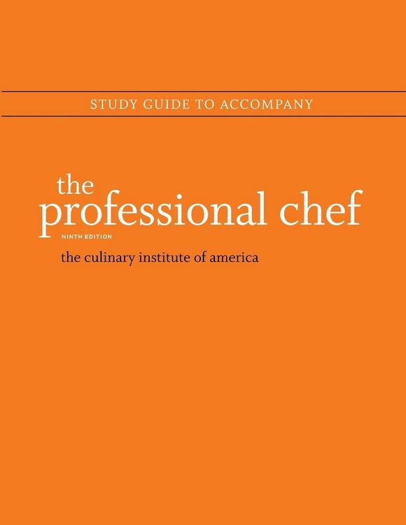 Produktbild: The Professional Chef, 9e Study Guide