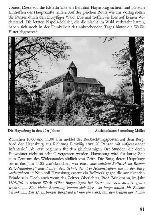 Der Kampf um Zeitz April 1945