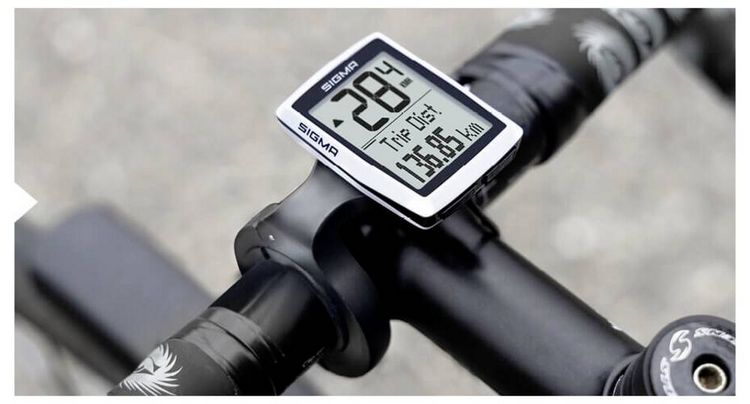 Produktbild: Sigma BC 12.0 WR Fahrradcomputer Kabel&uuml;bertragung mit Radsensor