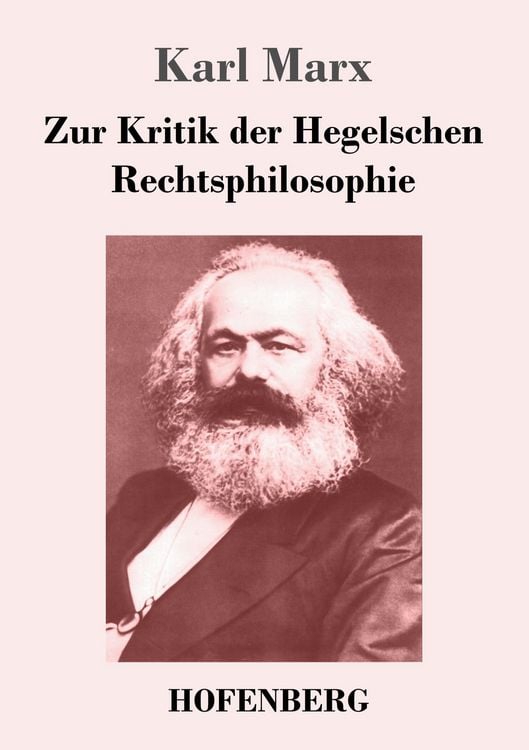 Produktbild: Zur Kritik der Hegelschen Rechtsphilosophie