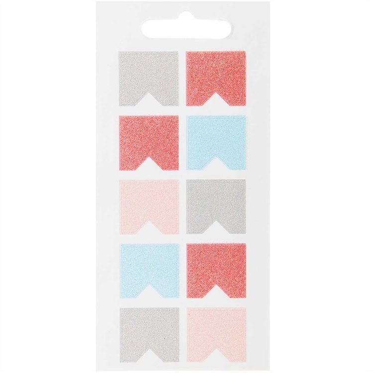 Produktbild: Stickerbuch, Register, Pastell Mix