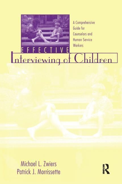 Produktbild: Zwiers, M: Effective Interviewing of Children