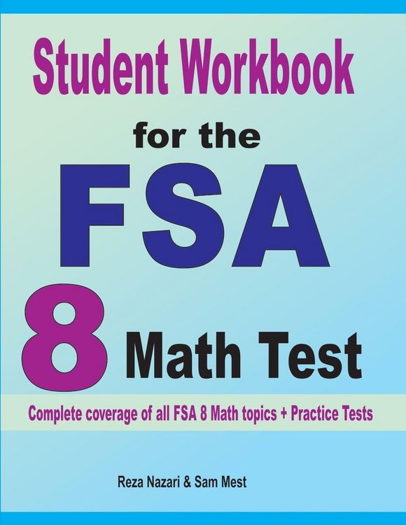 Produktbild: Student Workbook for the FSA 8 Math Test