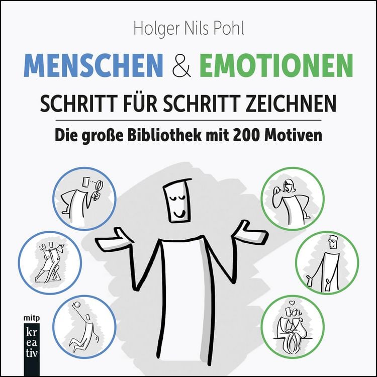 Produktbild: Menschen & Emotionen Schritt f&uuml;r Schritt zeichnen