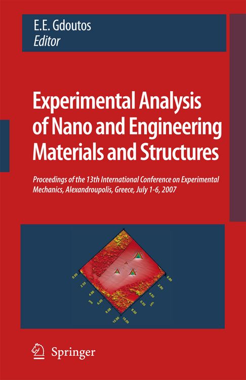 Produktbild: Experimental Analysis of Nano and Engineering Materials and Structures