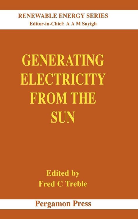 Produktbild: Generating Electricity from the Sun