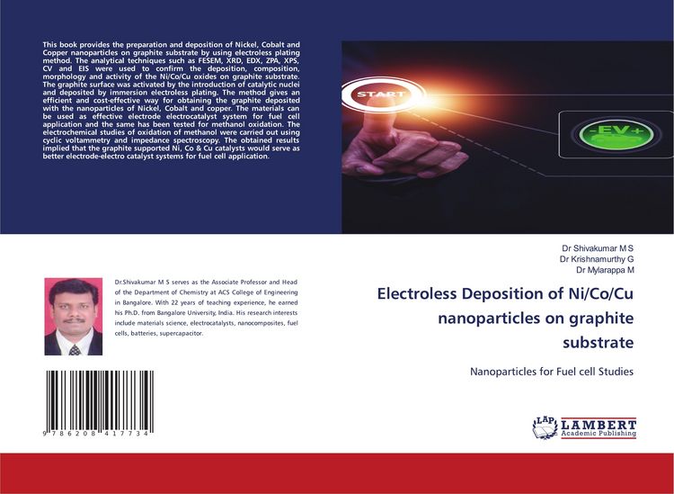 Produktbild: Electroless Deposition of Ni/Co/Cu nanoparticles on graphite substrate
