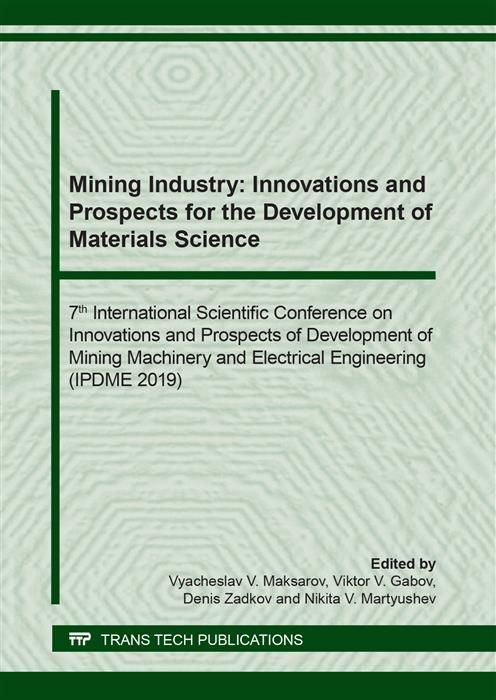 Produktbild: Mining Industry: Innovations and Prospects for the Development of Materials Science